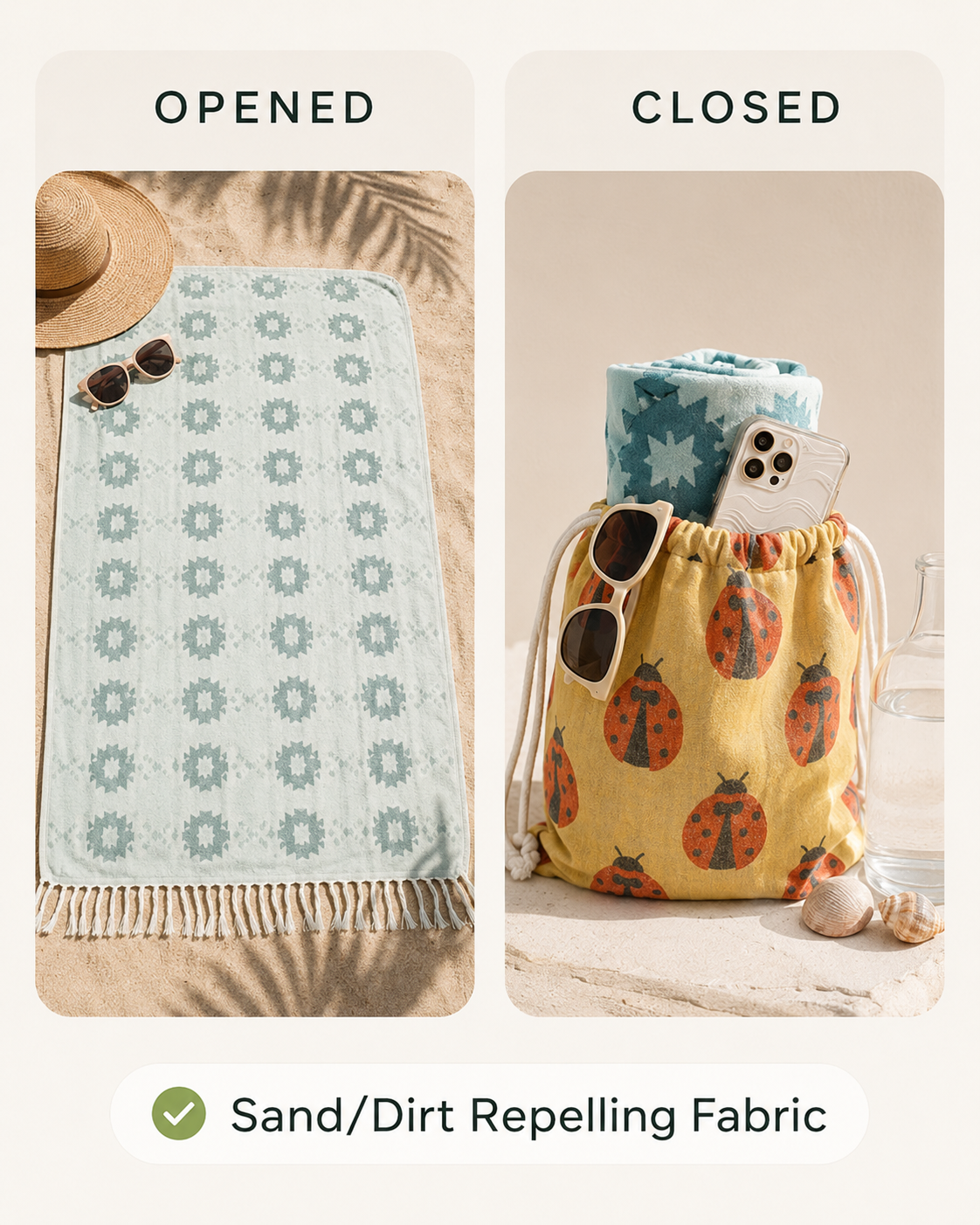 Sand Cloud Kiki Towel Bag