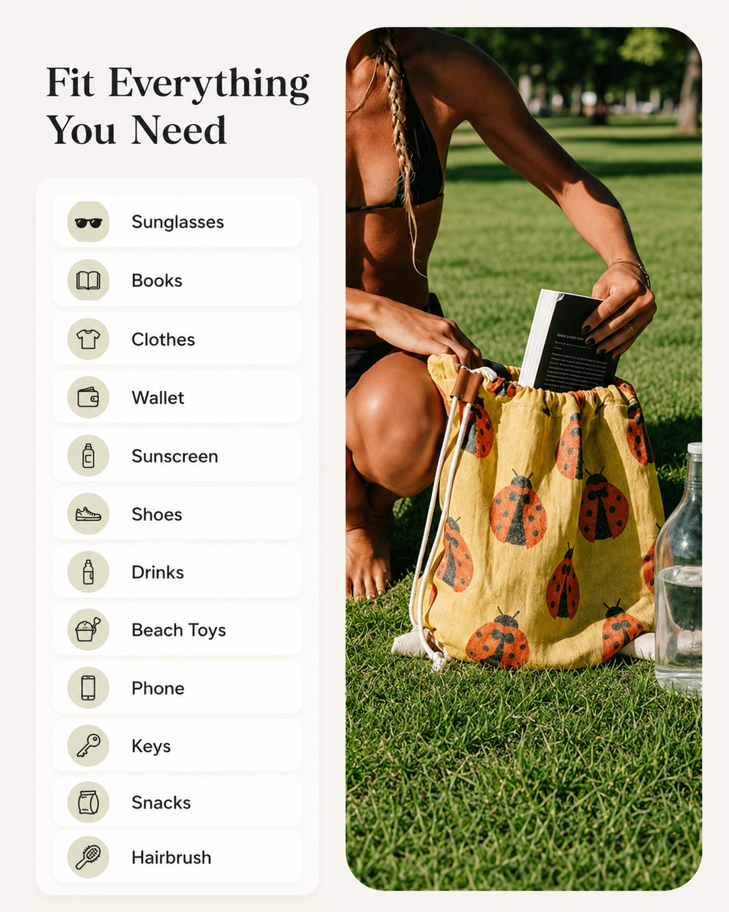 Sand Cloud Kiki Towel Bag