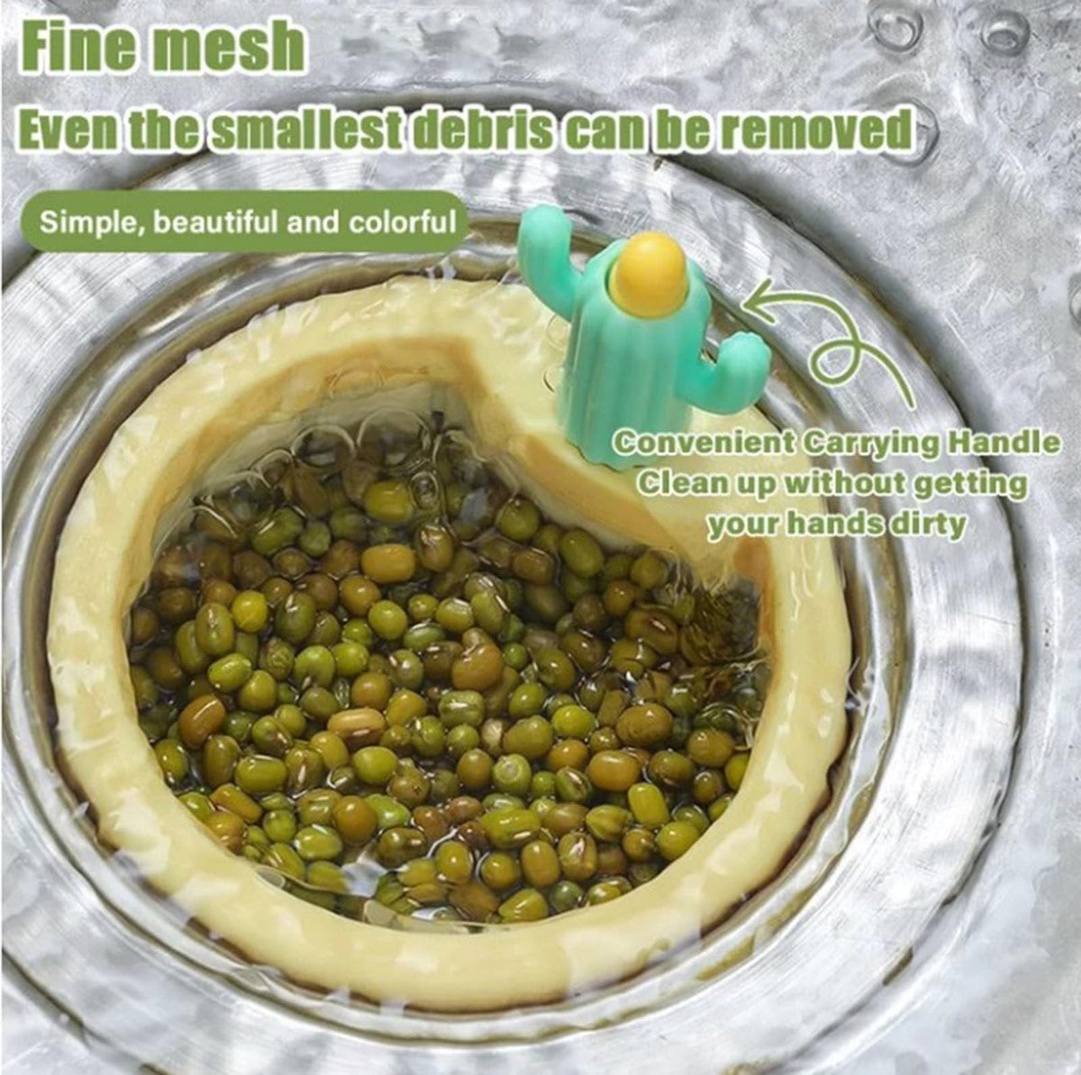 Cactus Kitchen Automatic Dumping Sink Filter