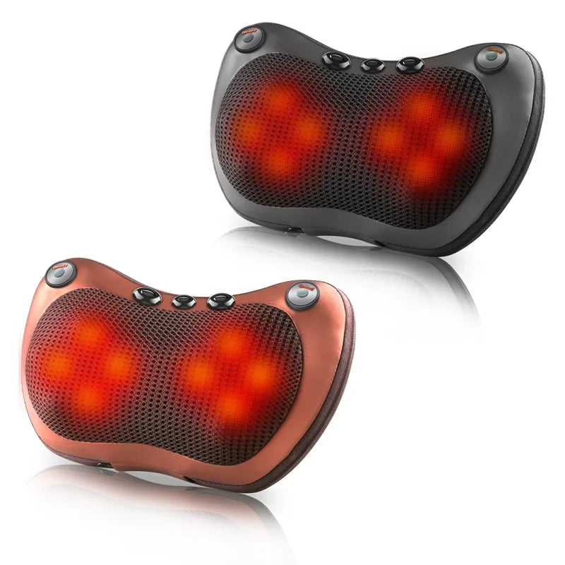 Neck Massager Shiatsu Kneading Massage With Infrared Heat