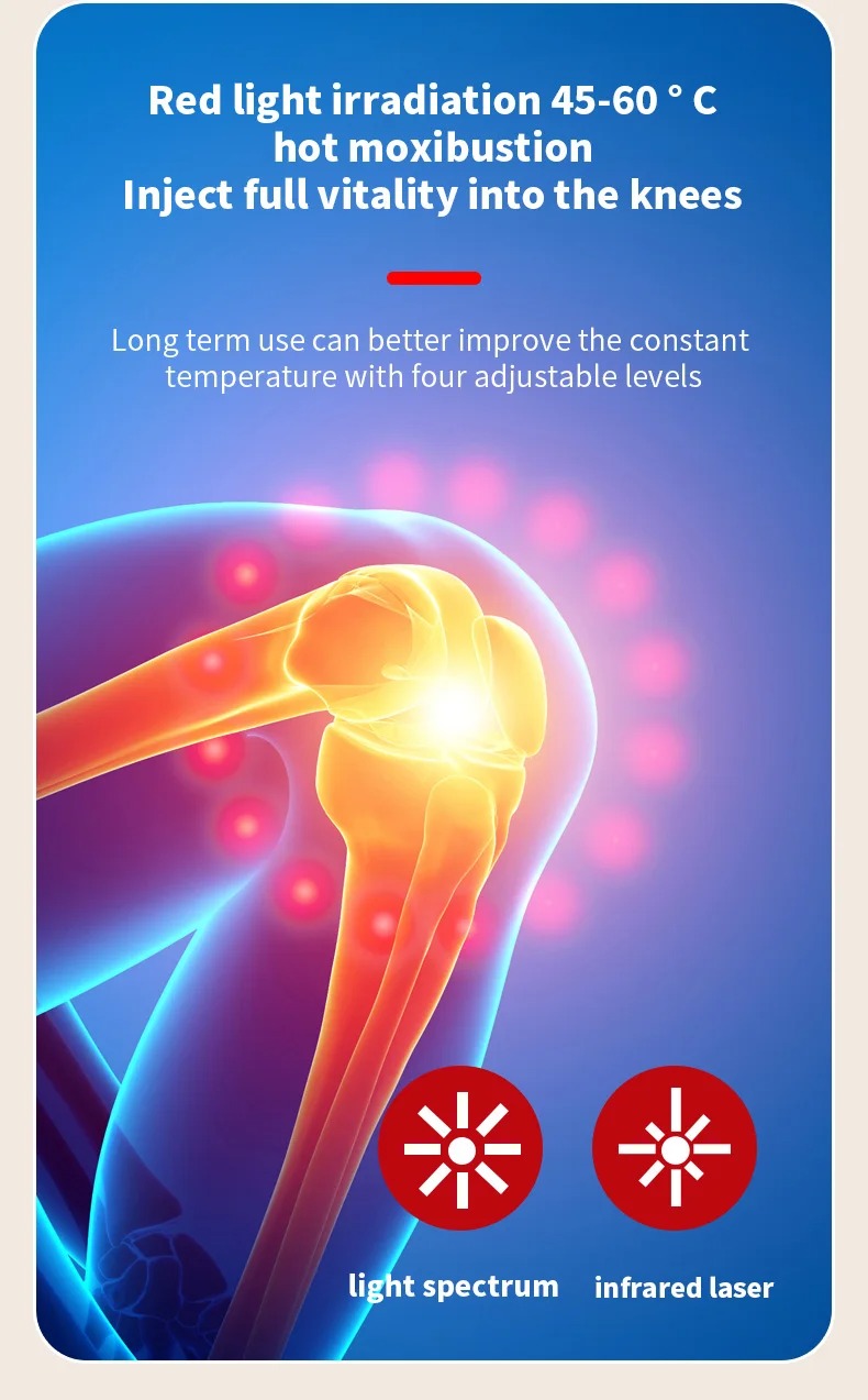FORTHiQ Red Light Therapy Knee Massager